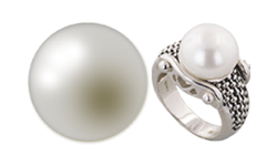 White PEARLS and White Pear Ring