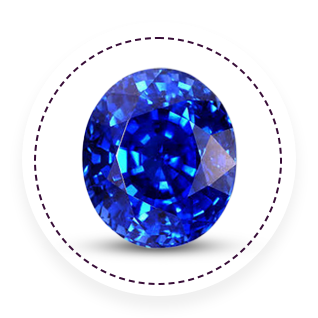 Blue Sapphire Thumb(Neelam) stone