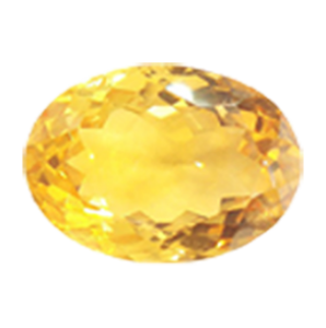Yellow Sapphire Thumb Stone