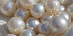 White PEARLS and White Pear Ring