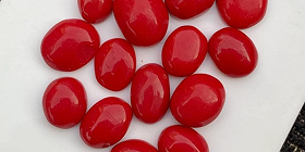 RED CORAL (PRAVAL, MUNGA, MOONGA) Stone and Ring