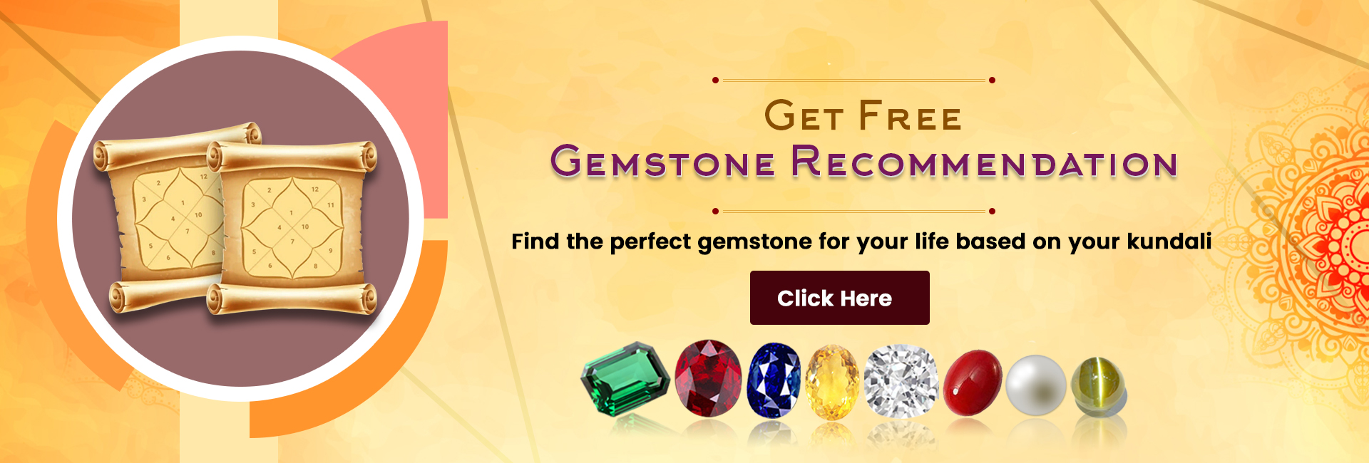 Find the perfect gemstone for your life based on your kundali