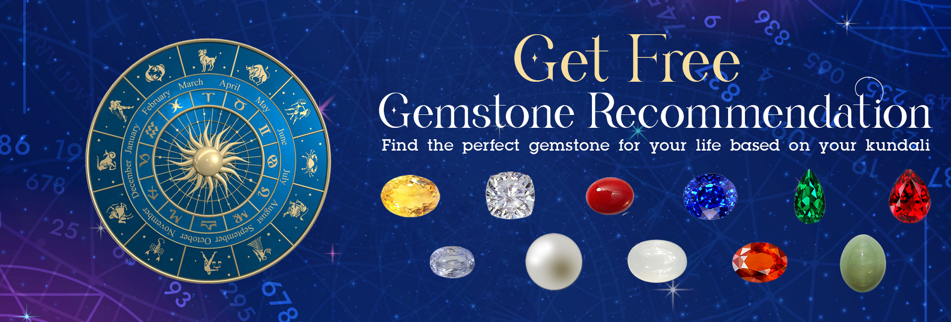 Find the perfect gemstone for your life based on your kundali