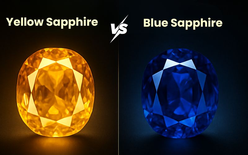 Difference Between Yellow Sapphire and Blue Sapphire