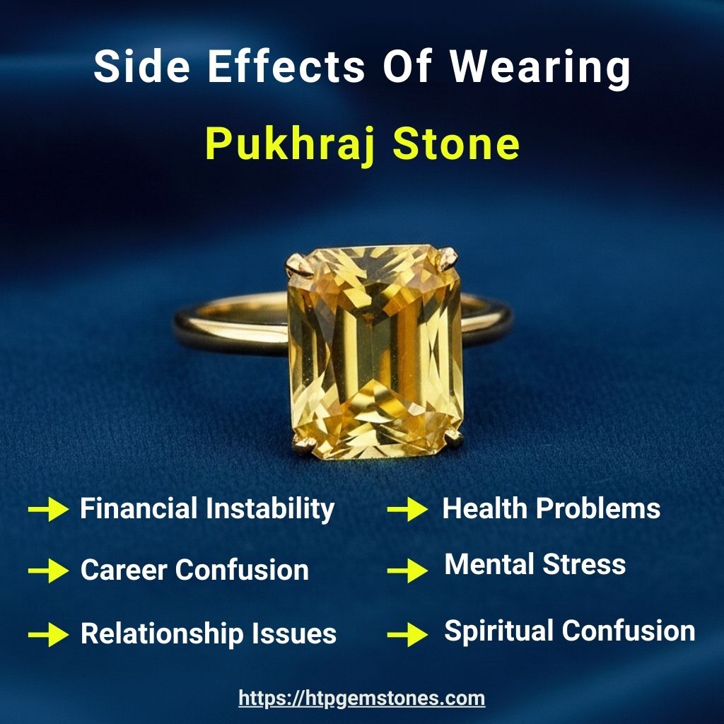 Who should not wear Yellow Sapphire? – Side Effects Of Wearing Pukhraj