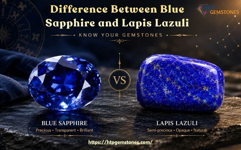 Understanding the Difference Between Blue Sapphire and Lapis Lazuli