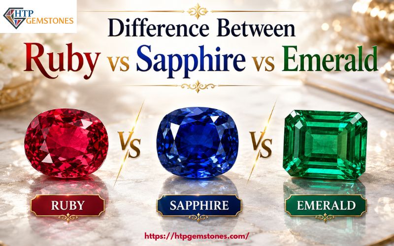 Understanding the Difference Between Ruby vs Sapphire vs Emerald 