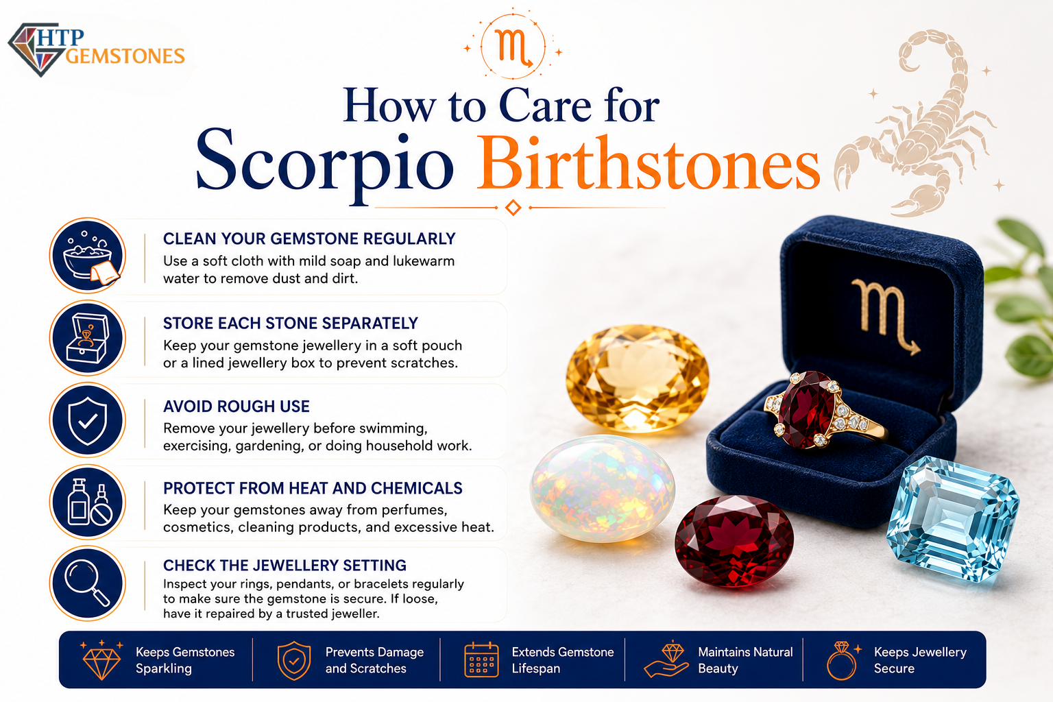 Scorpio Birthstone: Everything You Need to Know