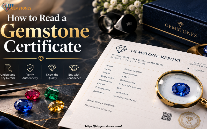 A Complete Guide to How to Read a Gemstone Certificate